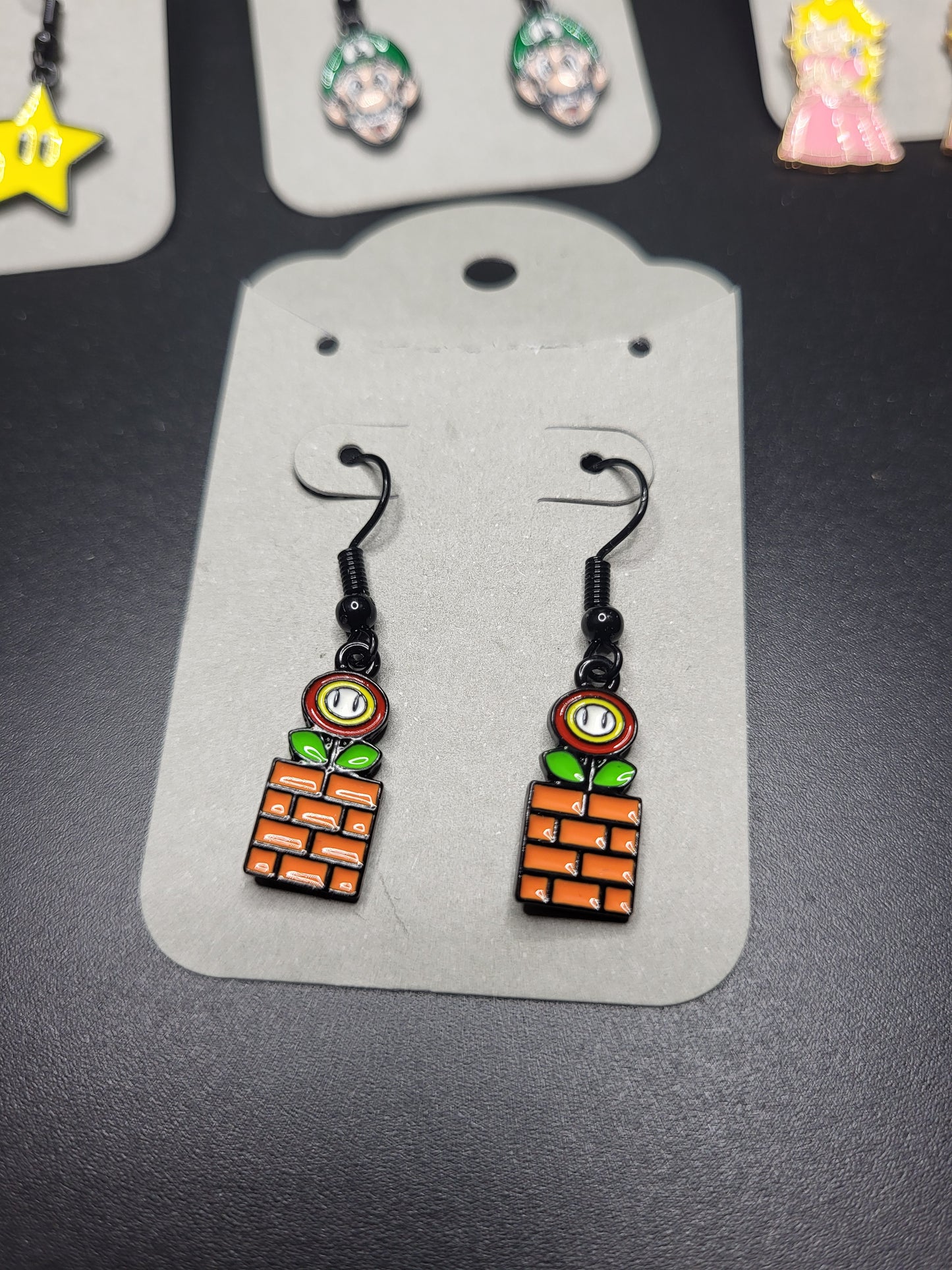 Awesome Luigi Bros Earring Collection