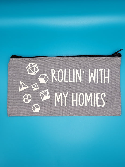 Rollin' With My Homies zippered bag