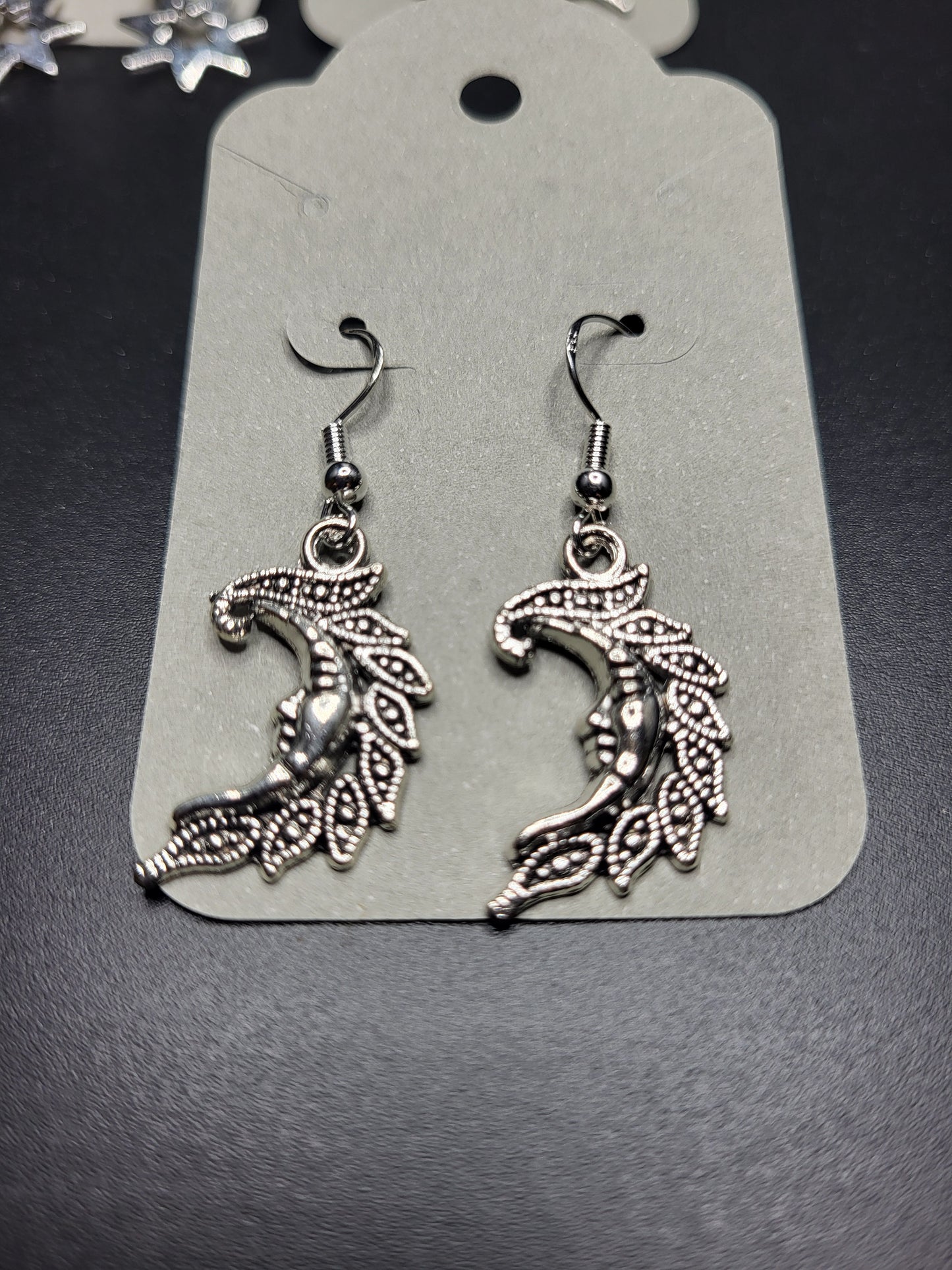 Celestial Silver Earrings Collection