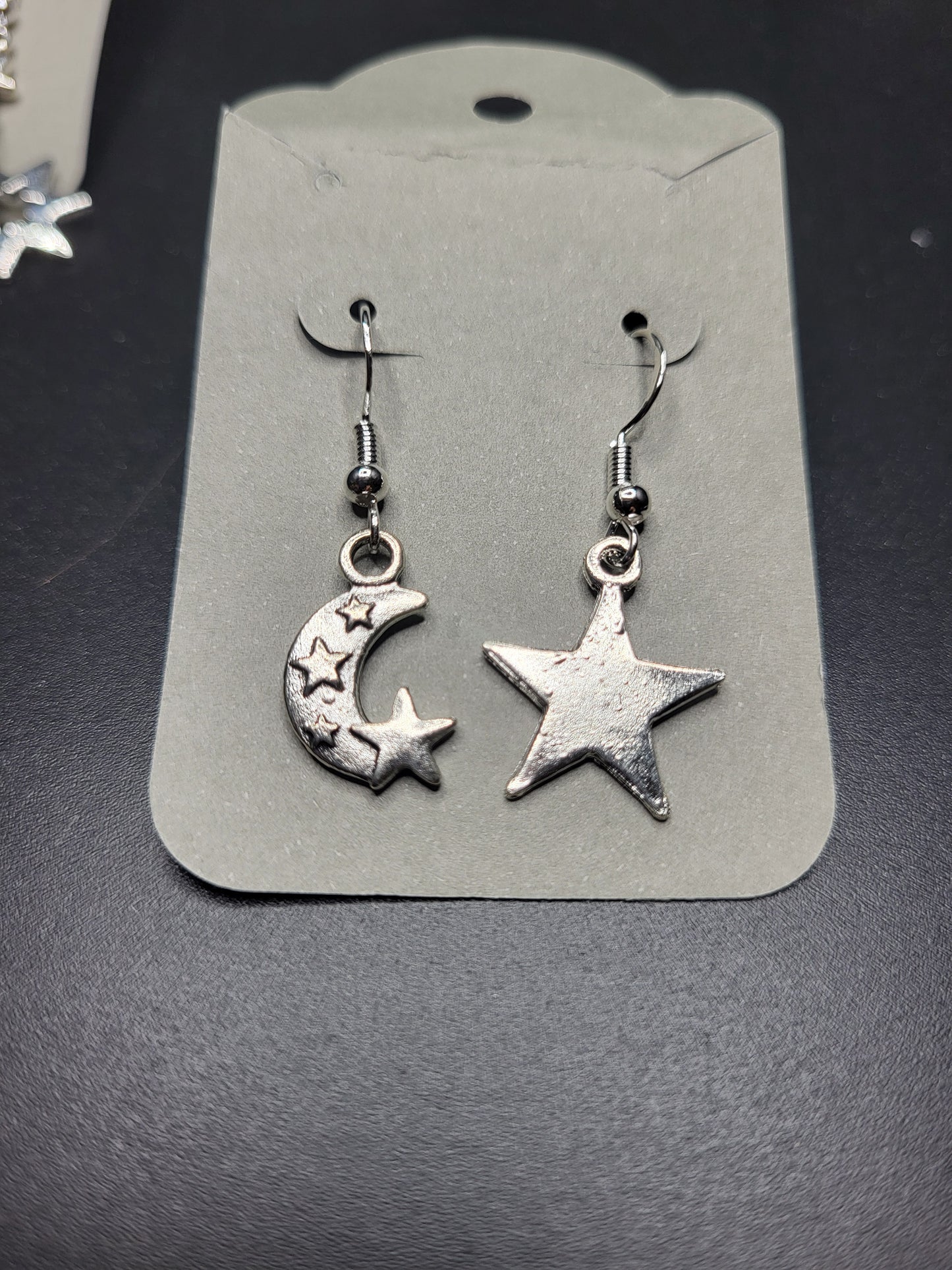 Celestial Silver Earrings Collection