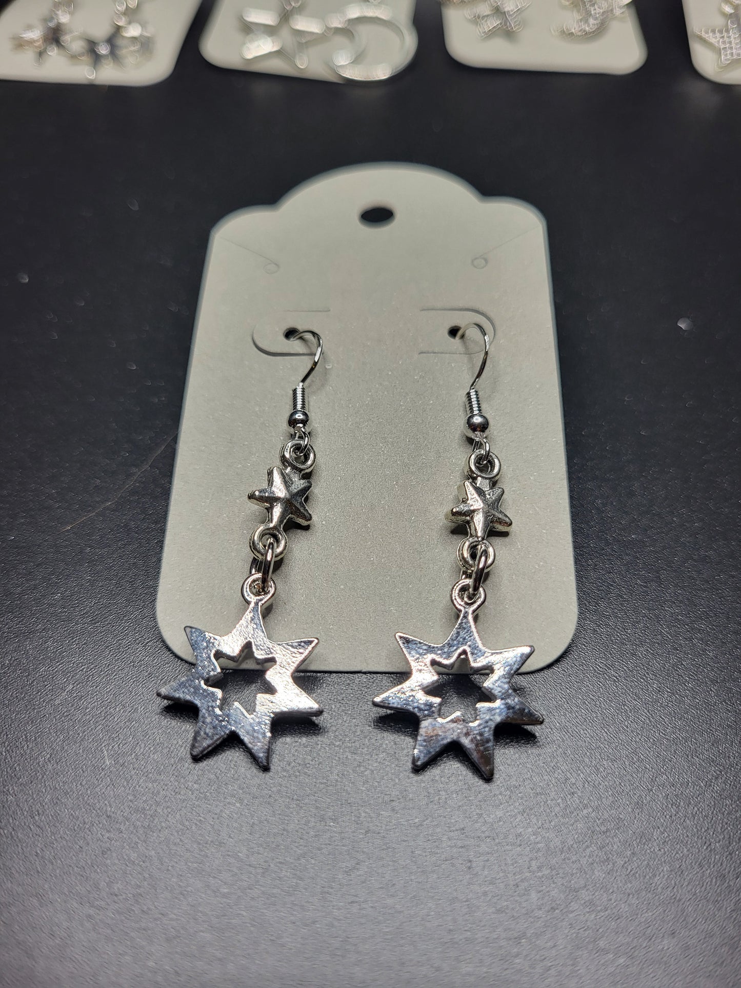 Celestial Silver Earrings Collection