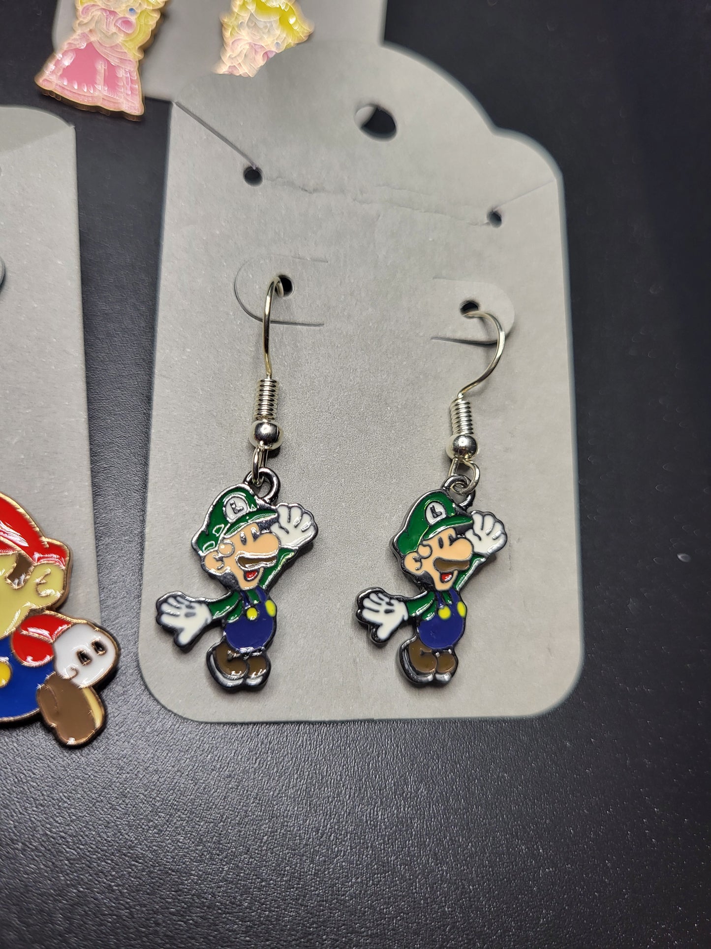 Awesome Luigi Bros Earring Collection