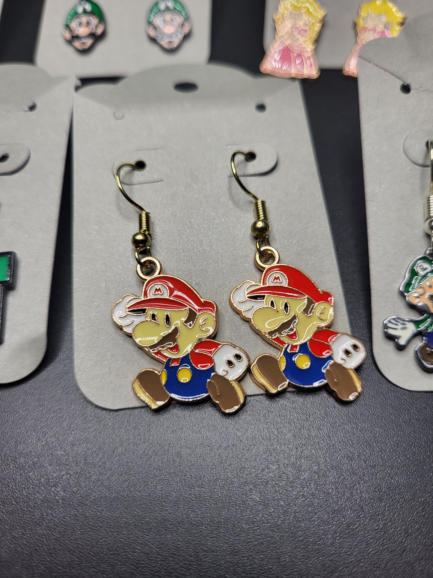 Awesome Luigi Bros Earring Collection